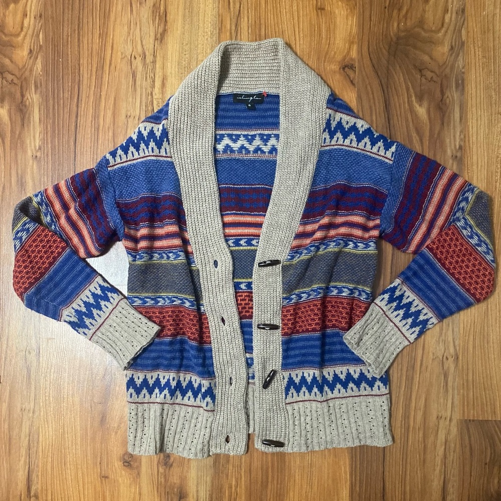 Hippie colorful cardigan/sweater